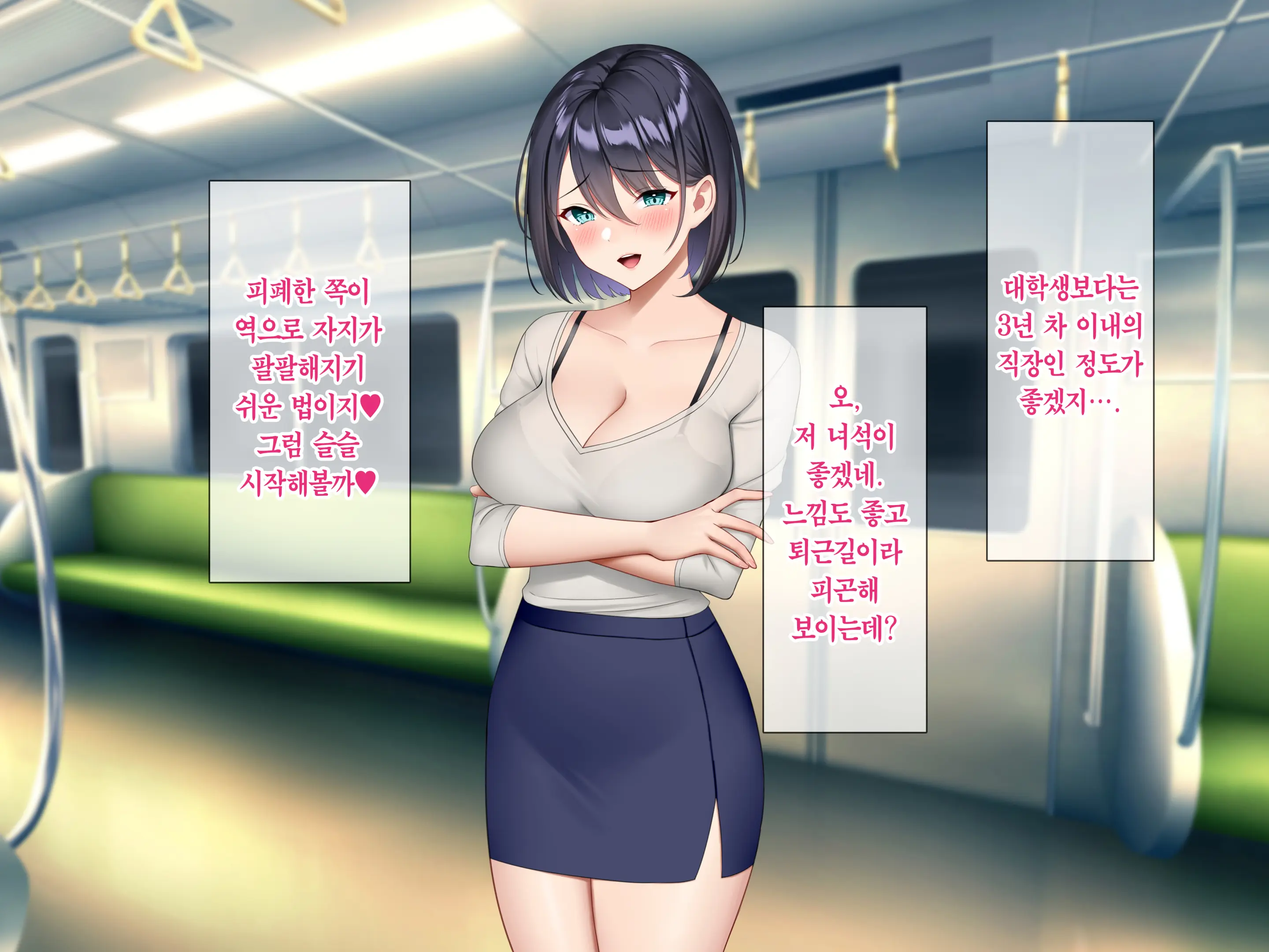 Gyaku Chikan Zuki No Bijin OL O Gyaku Ni Otoshite Hamemakutta Hanashi. | 역치한을 좋아하는 미녀 OL을 역으로 타락시켜 마구 섹스한 이야기.